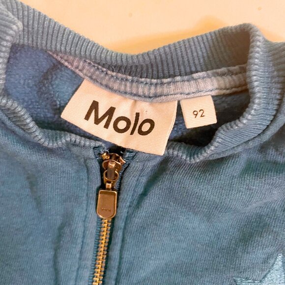 Molo Derek Full Zip Sweatshirt, Size 2 - Picture 4 of 6